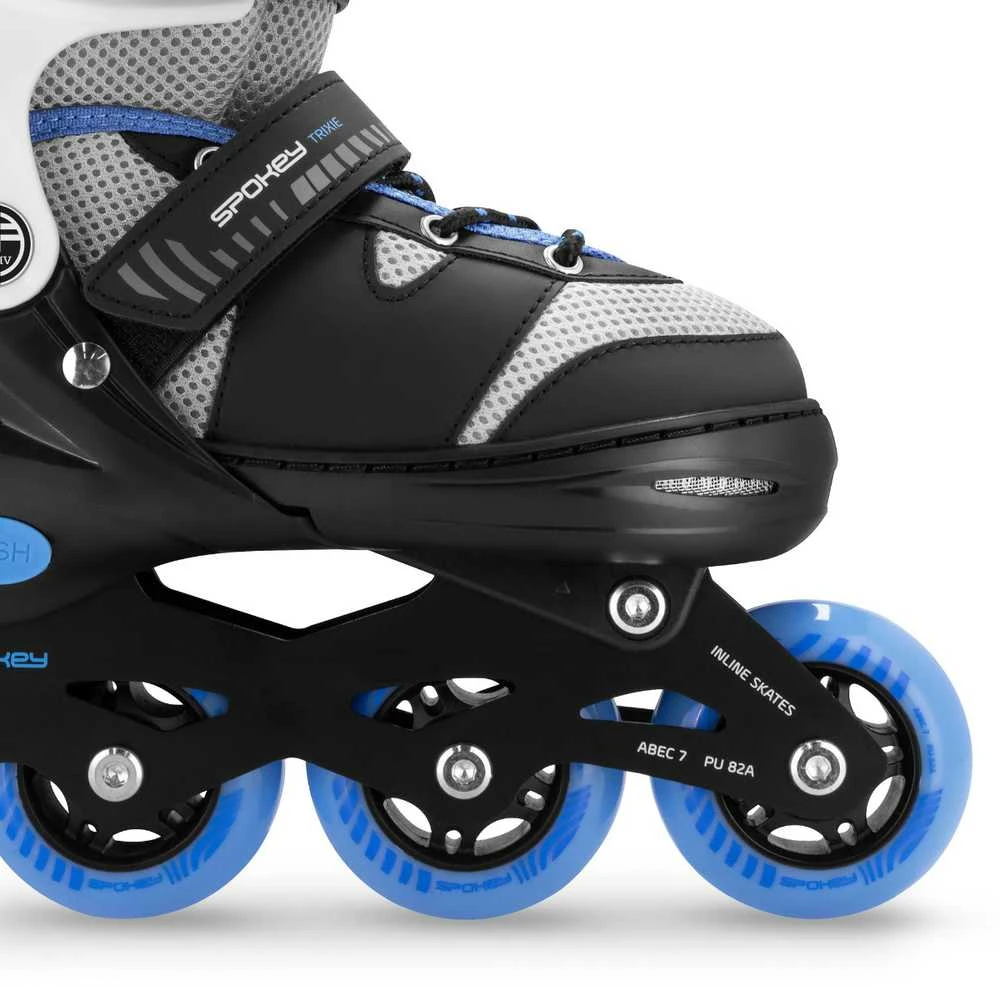 Riedučiai Spokey Trixie 944630, mėlyni/juodi, 35-38