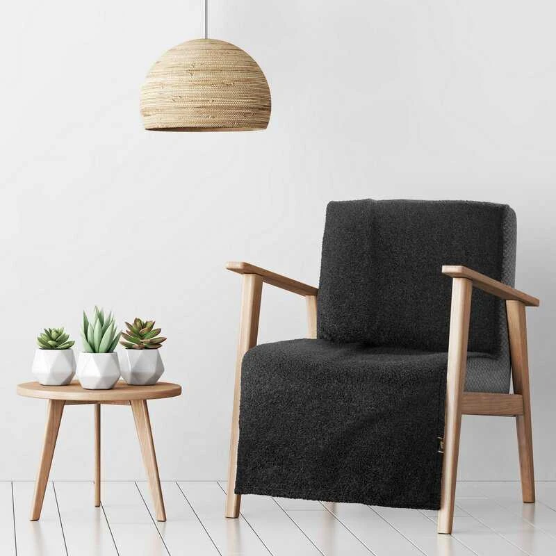 Eurofirany ANTKLĖ/BUKLA/JUODA 70X160 JUODA