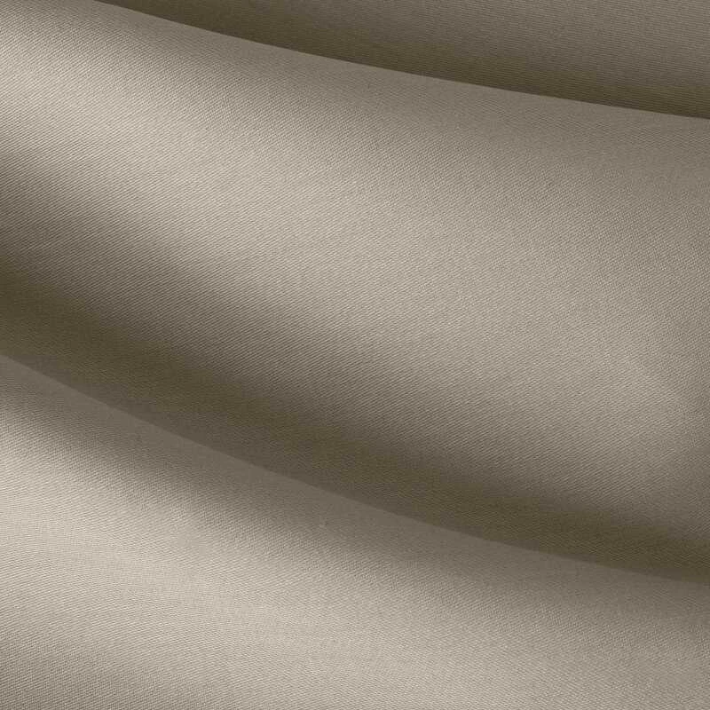 Eurofirany DIVA LINE DINA medvilninio satino paklodė be elastinės gumos, 180 x 210 cm, spalva: smėlio