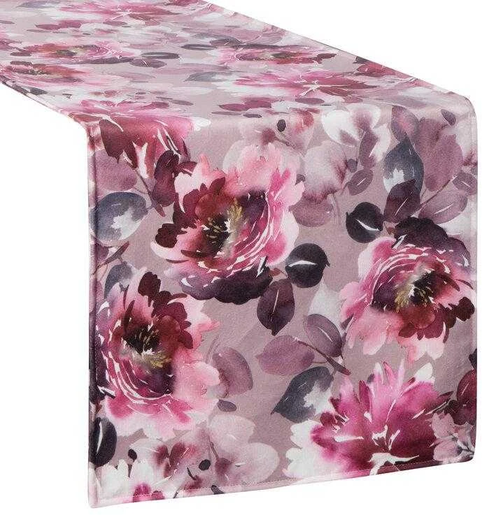 Eurofirany CHO/VELVET/1 35X180 PUDE+RÓŻO
