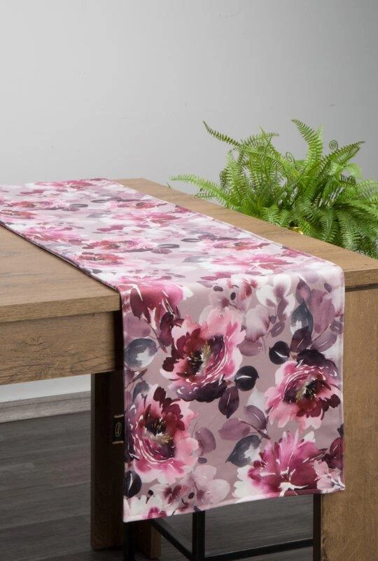 Eurofirany CHO/VELVET/1 35X180 PUDE+RÓŻO