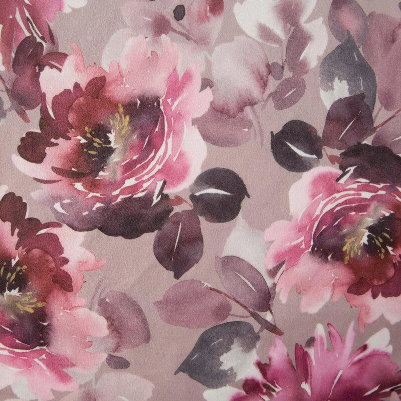 Eurofirany CHO/VELVET/1 35X180 PUDE+RÓŻO