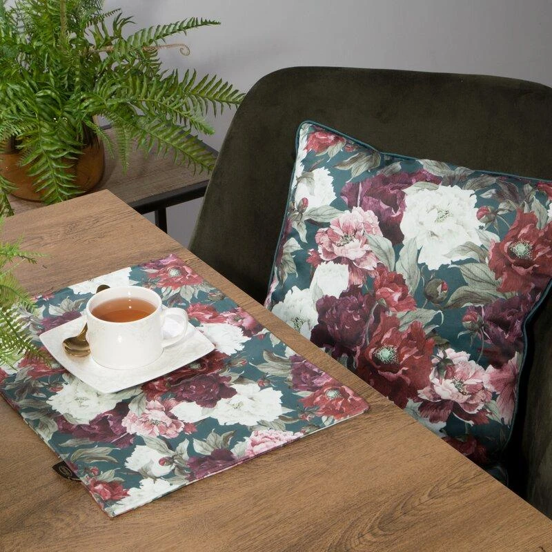 Eurofirany CHO/VELVET/2 30X40/X4 KPL ZIE+BOR