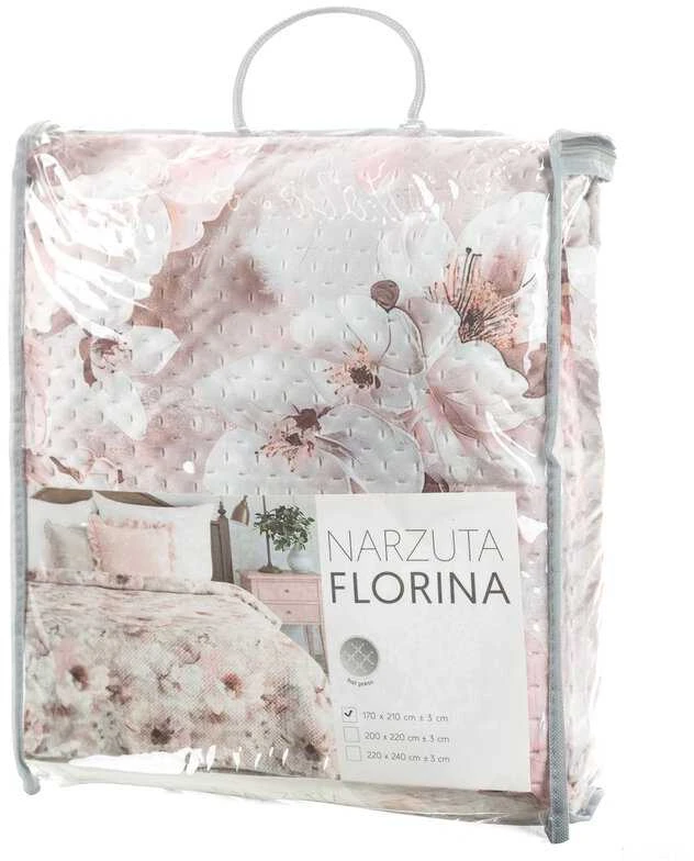 Eurofirany CHON/FLORINA/P+S 170X210 PUDE+SREB Lovatiesė