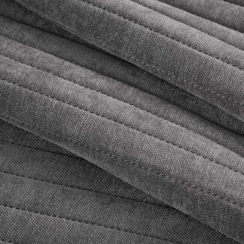 Eurofirany Šenilą primenantis dekoratyvinis lovos užtiesalas, 220x240 cm, dvigulei lovai, su dekoratyvinėmis siūlėmis, minkštas poliesterio audinys, pledas miegamajam Lovatiesė