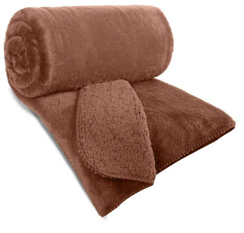 Eurofirany CHON/NINA/MOCHA 170X210 MOCHA Lovatiesė