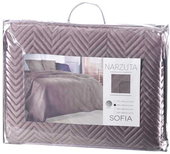 Eurofirany CHON / SOFIA / PUDE 170X210 PUDE Lovatiesė