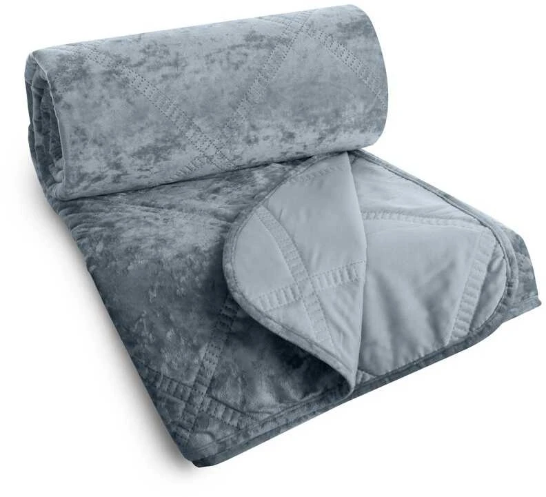 Eurofirany CHON/VELVET1/SRE 170X210 SREB Lovatiesė Lovatiesė