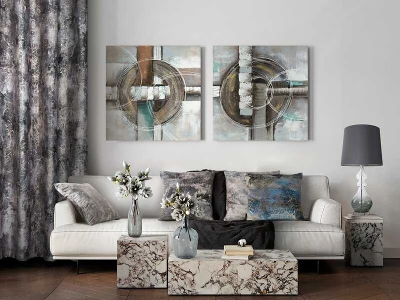 Eurofirany Euro užuolaidos CHP/ESTER/BEIGE 45X45