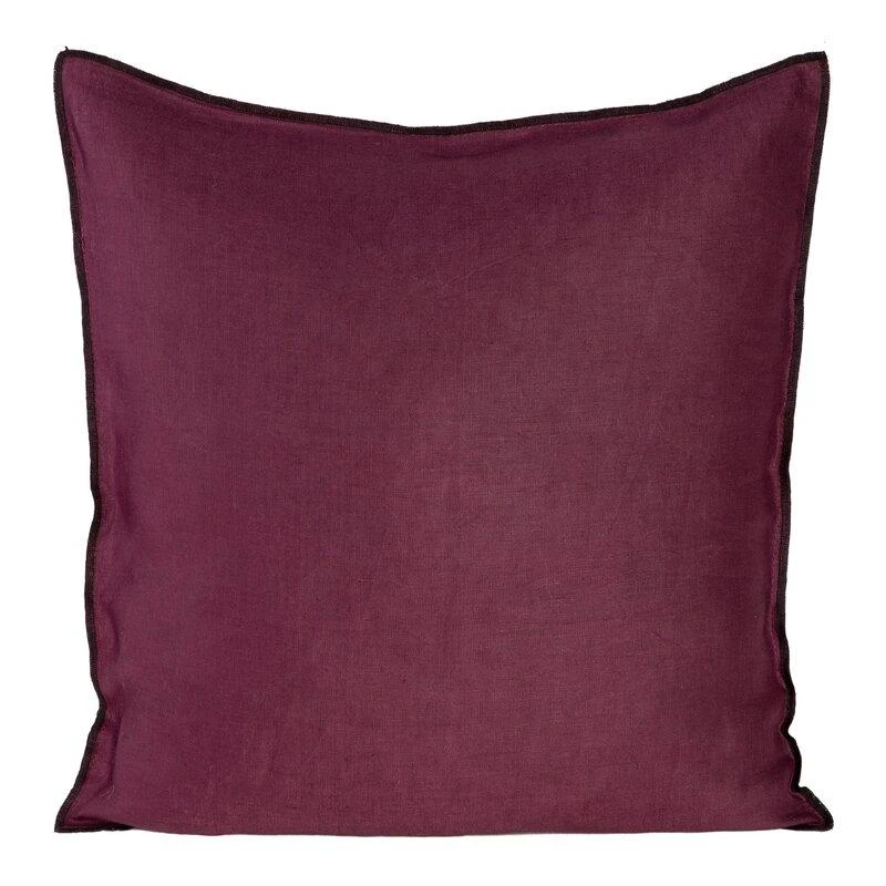 Tamsiai violetinė dekoratyvinė pagalvėlė 45x45 cm