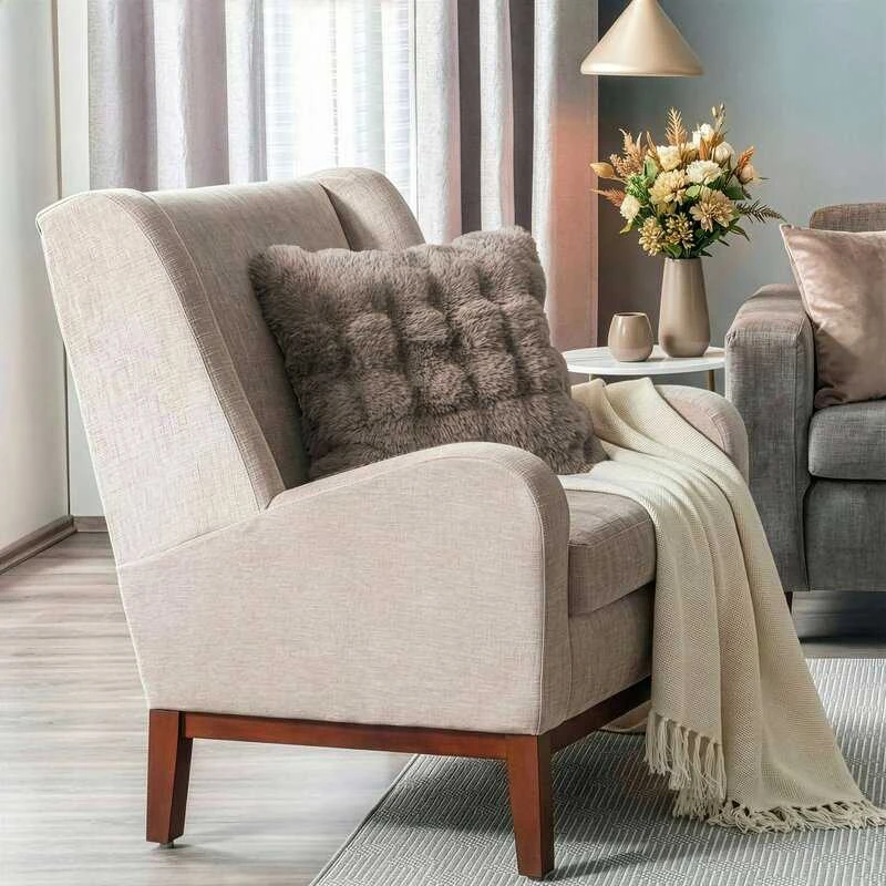 Eurofirany CHP/LILY/BEŻ 45X45 BEŻ