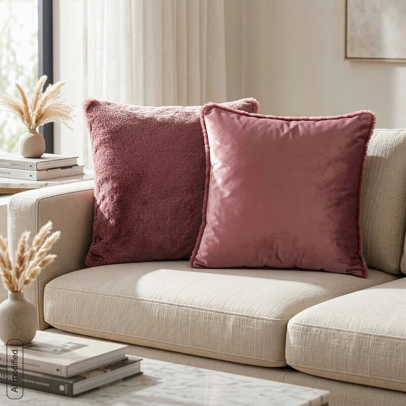 Eurofirany CHP/NINA/BURG 45X45 BURGUND