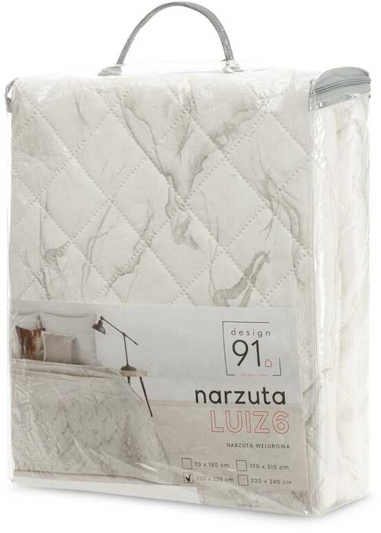 Eurofirany D91/N/LUIZ/6 200X220 K+ZŁOT Lovatiesė