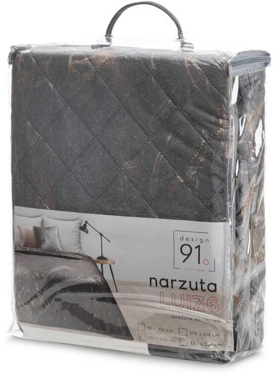 Eurofirany D91/N/LUIZ/6 200X220 STAL+ZŁOT Lovatiesė Lovatiesė