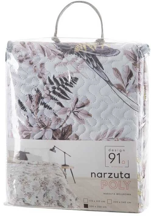 Eurofirany D91 / N / POLY / B + BEIGE 220X240 B + BEIGE Lovatiesė Lovatiesė