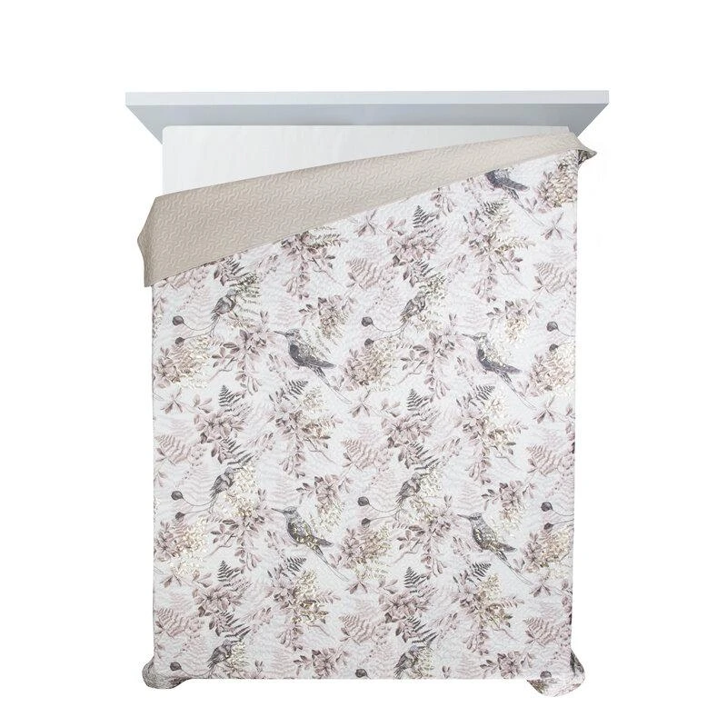 Eurofirany D91 / N / POLY / B + BEIGE 170X210 B + BEIGE Lovatiesė Lovatiesė