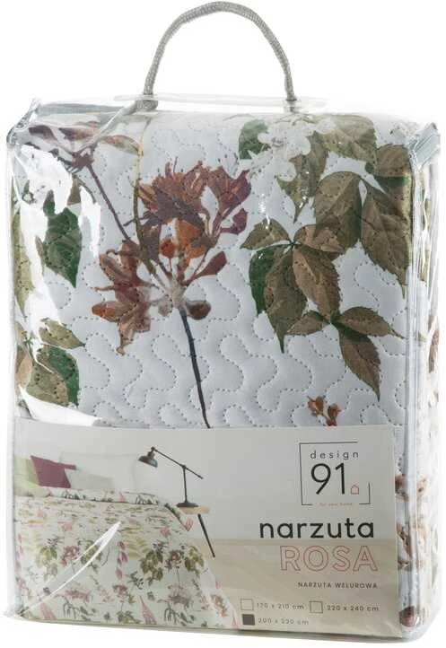 Eurofirany D91/N/ROSA/B+ŽR. 170X210 B+SOUL Lovatiesė Lovatiesė