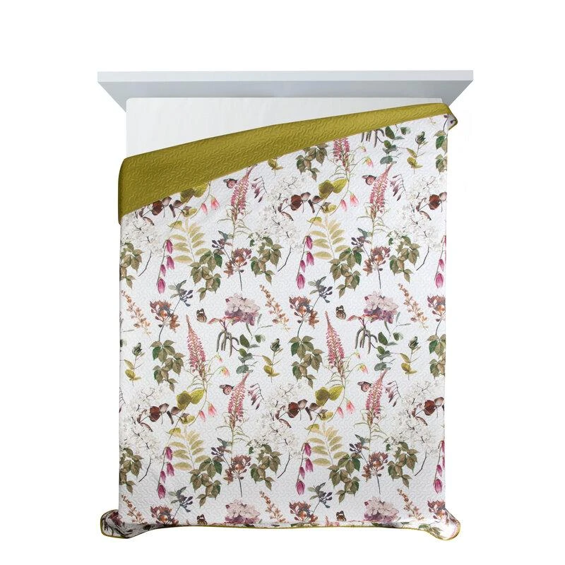 Eurofirany D91/N/ROSA/B+ŽR. 170X210 B+SOUL Lovatiesė Lovatiesė