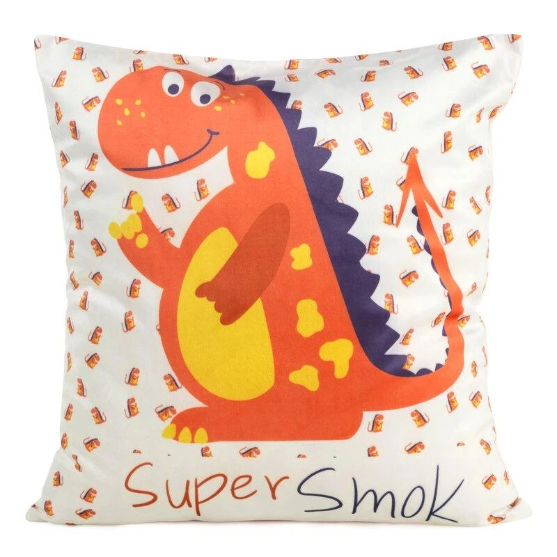 Eurofirany D91 / PO / KIDS / 8B 45X45 VELVET / B + POMA Pagalvės užvalkalas Pagalvės užvalkalas