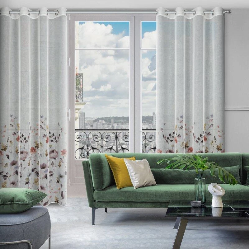 Eurofirany Euro užuolaidos D91/Z/LAVIN/B+PU 140X250 SKAIDRI