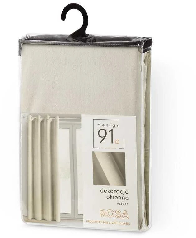 Eurofirany D91 / Z / RASA / BEIGE 140X250 PAKEITIMAS