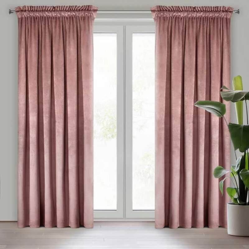 Eurofirany D91 / Z / ROSA / C. ROSE 135X300 T
