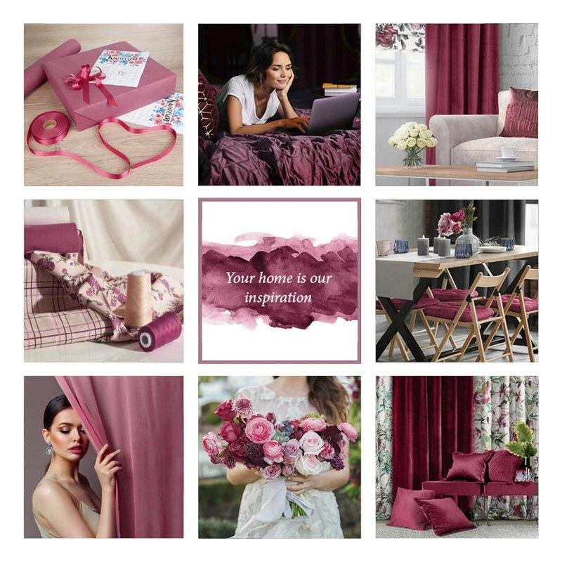 Eurofirany D91 / Z / ROSA / C. ROSE 135X300 T
