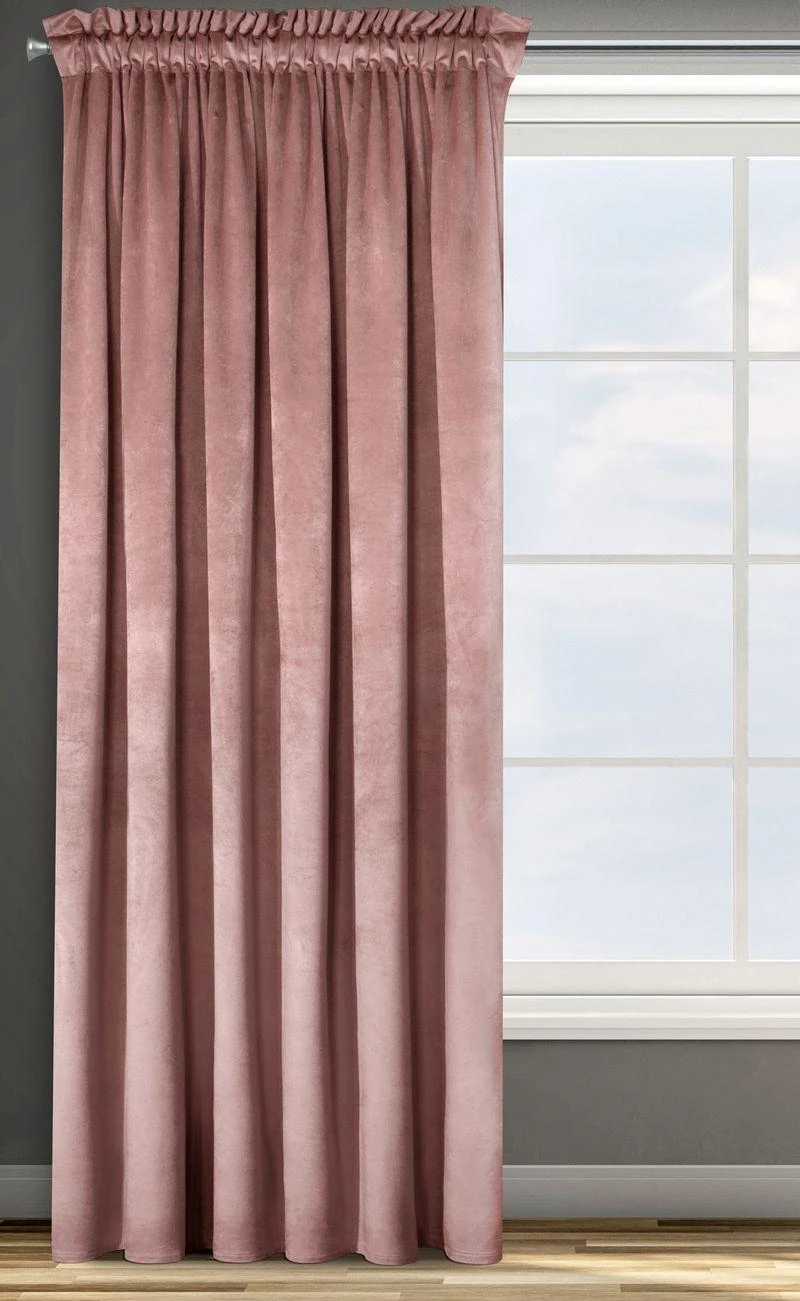 Eurofirany D91 / Z / ROSA / C. ROSE 135X300 T