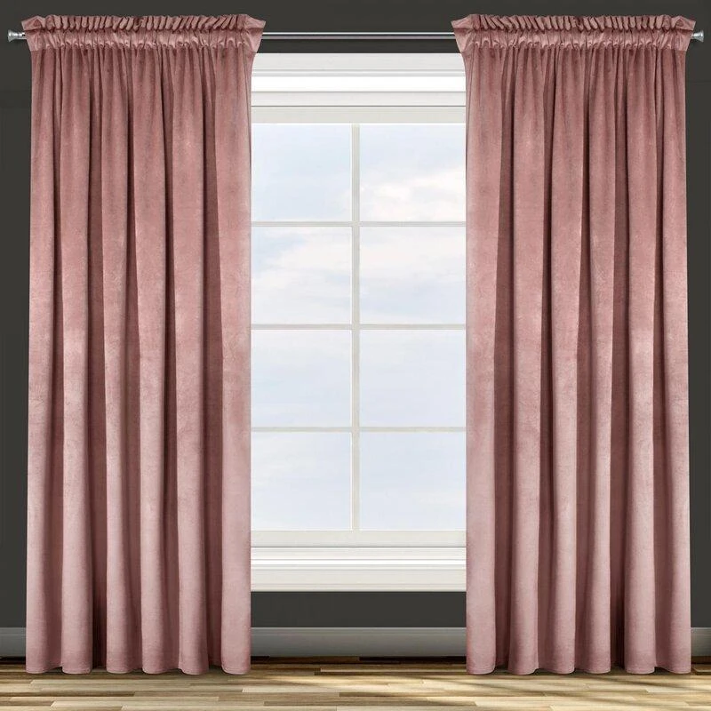 Eurofirany D91 / Z / ROSA / C. ROSE 135X300 T