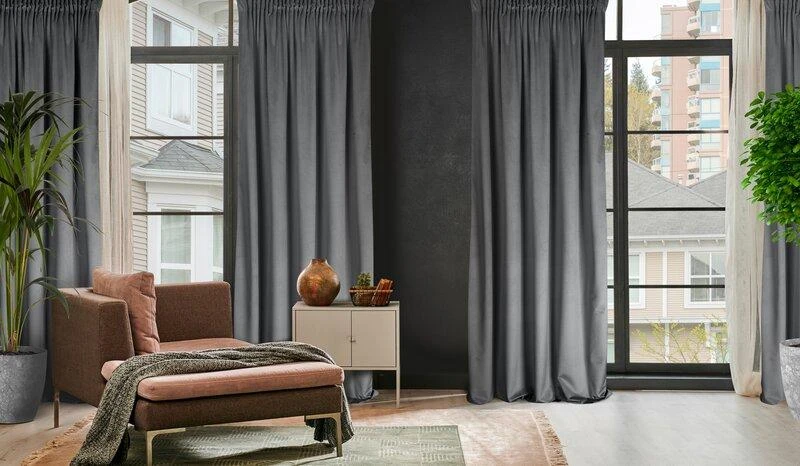 Eurofirany D91 / Z / ROSA / GRAF 140X270 T