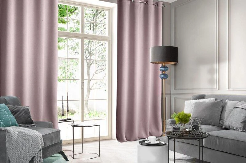 Eurofirany D91 / Z / ROSA / PUDR 135X300 T