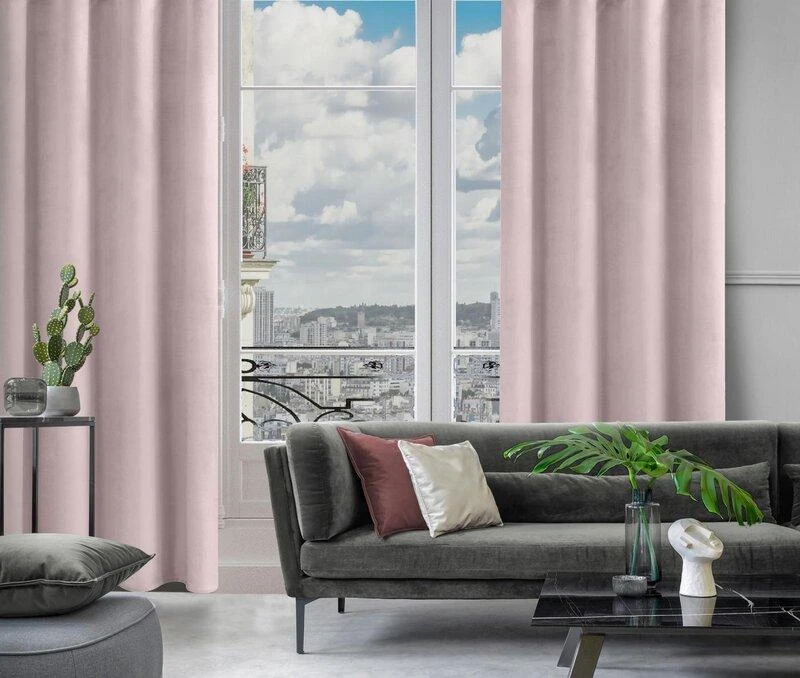 Eurofirany D91 / Z / ROSA / PUDR 140X270 T