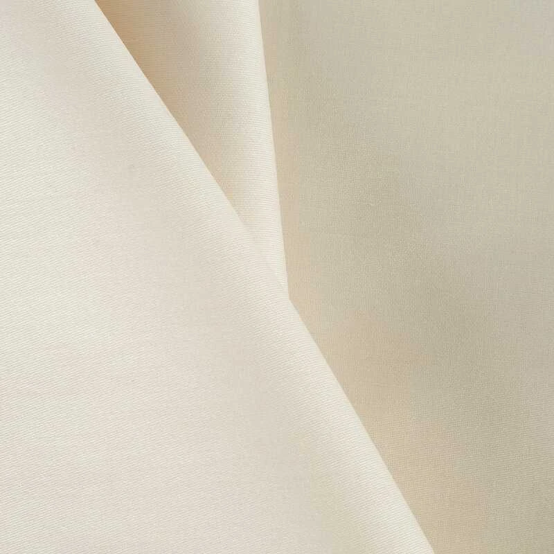 Eurofirany DIVA LINE DINA Aukštos kokybės medvilnės satino vienspalvės patalynės komplektas, 160X200 cm, 2 vnt. 70 X 80 cm, spalva: kreminė Patalynė