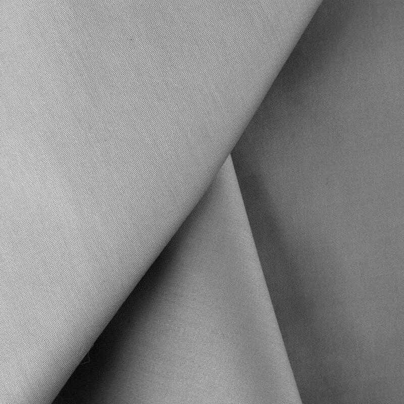 Eurofirany DIVA LINE DINA Aukštos kokybės medvilnės satino vienspalvės patalynės komplektas, 220 X 200 cm, 2 vnt. 70 X 80 cm, spalva: plieno Patalynė