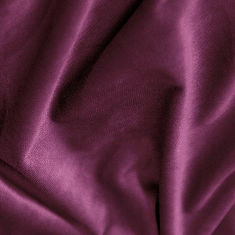 Eurofirany DIVA LINE RIA Minkšto aksomo naktinė užuolaida, 140X250 cm, kilpos / žiedai, spalva: violetinė
