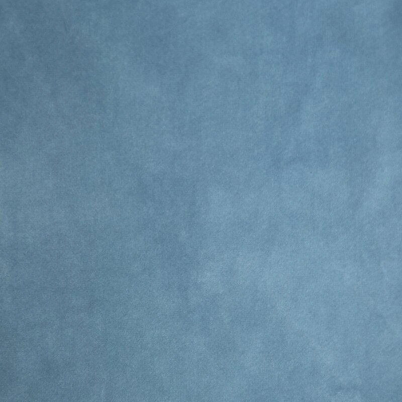 Eurofirany DIVA LINE RIA Minkšto aksomo naktinė užuolaida, 140X250 cm, kilpos / žiedai, spalva: mėlyna