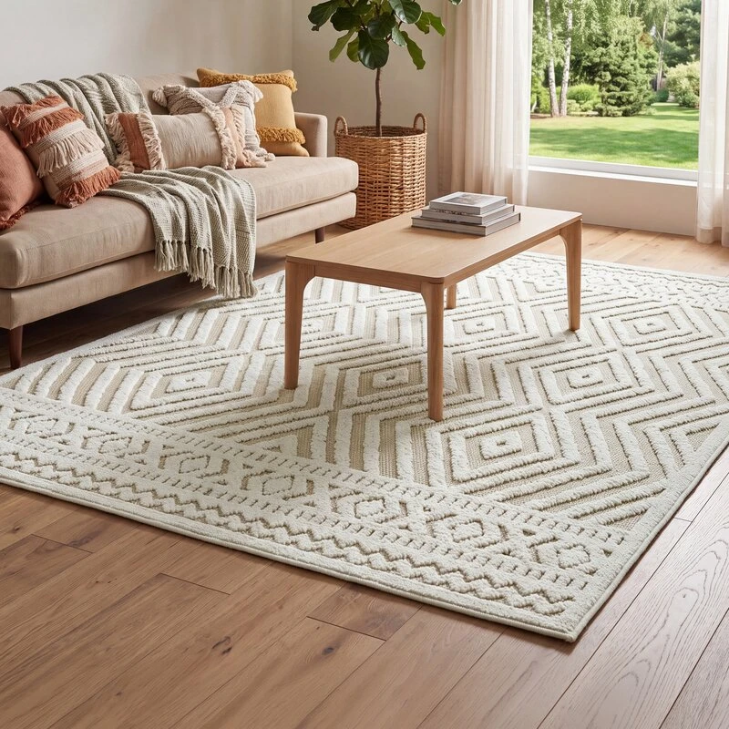 Eurofirany DY/DIDAR4 SMĖLIO SPALVOS 120X170 / 9MM