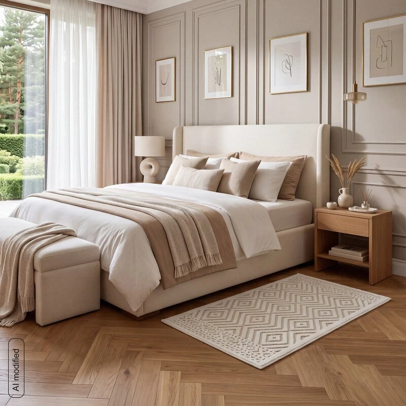 Eurofirany DY/DIDAR4 SMĖLIO SPALVOS 80X150 / 9MM