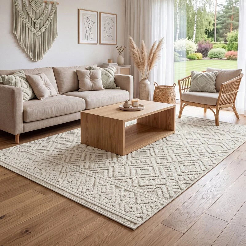 Eurofirany DY/DIDAR7 SMĖLIO SPALVOS 160X230 / 9MM
