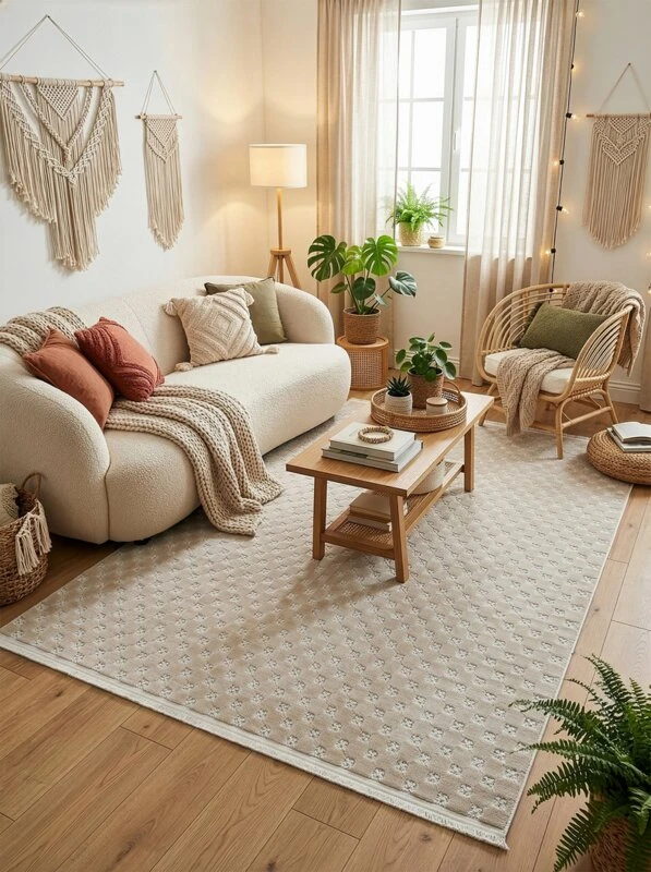 Eurofirany DY/MONO BOHO 120X170 / 8MM