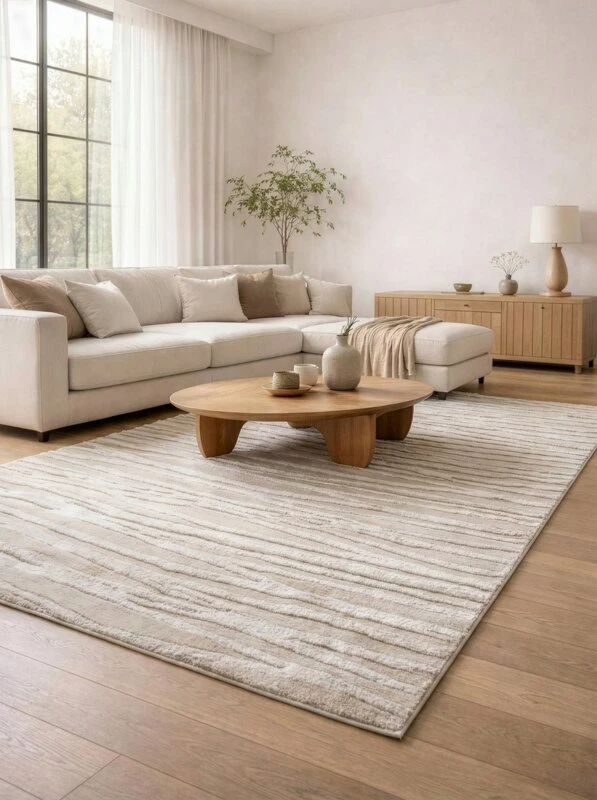 Eurofirany DY/NOVA5 SMĖLIO SPALVOS 80X150 / 8 MM