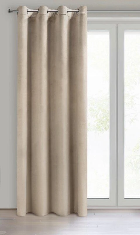 Eurofirany FEED / MELANIE / BEIGE 140X250 TRANS