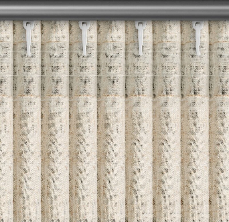 Eurofirany FIR/ALESSIA/NATU 140X180 TUNEL+TROCZE