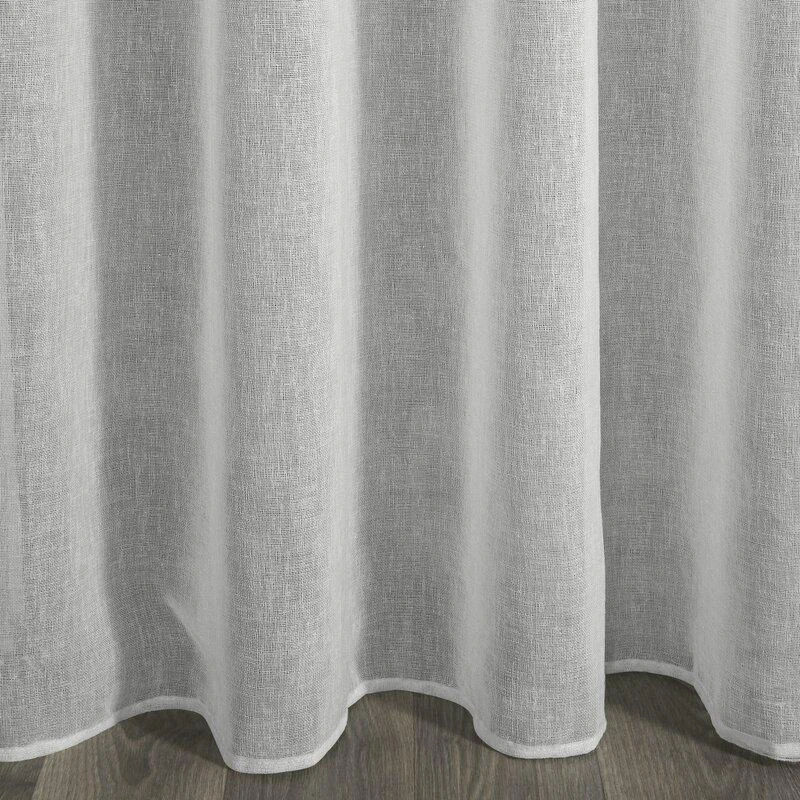 Eurofirany Euro užuolaidos FIR / ALICJA / SRE 140X250 TRANS Dieninės užuolaidos