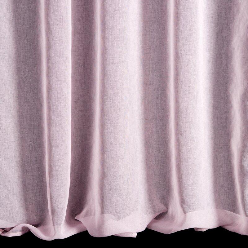 Eurofirany Eurocurtains FIR / ALMINA / Rožinis 140X270 T