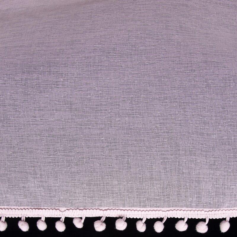 Eurofirany Eurocurtains FIR / ALMINA / Rožinis 140X270 T