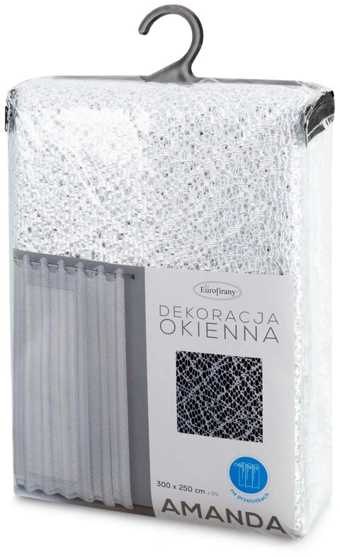 Eurofirany FIR / AMANDA / B 300X250 TRANS