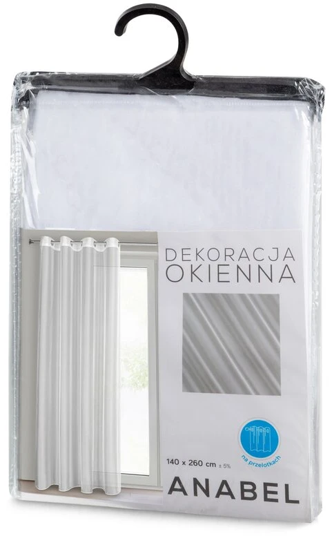 Eurofirany FIR/ANABEL/B 140X260 PRZEL Dieninės užuolaidos