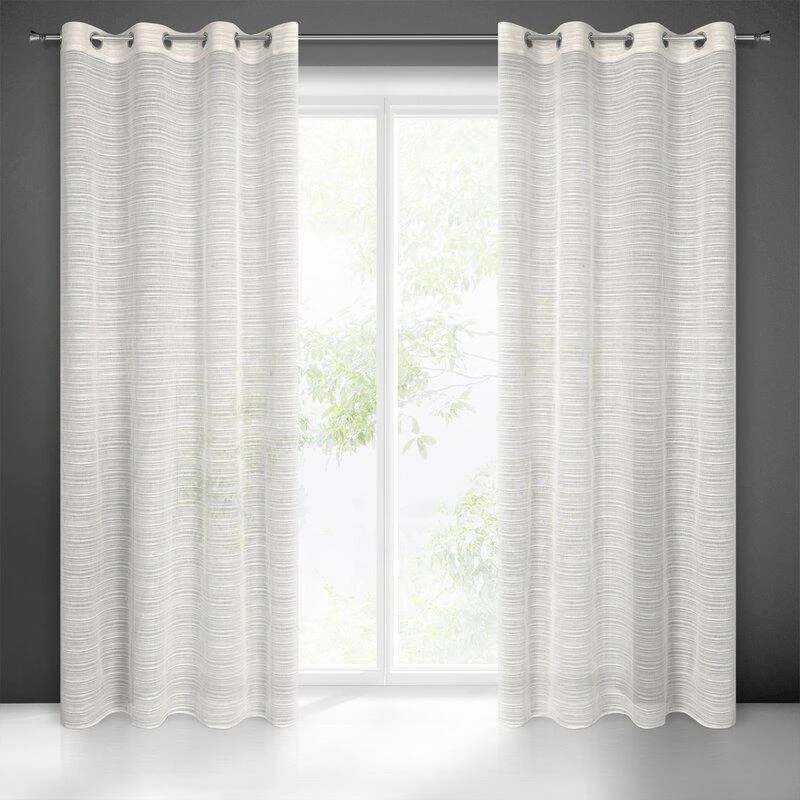 Eurofirany FIR / ARIA / BEIGE 140X250 TRANS Dieninės užuolaidos