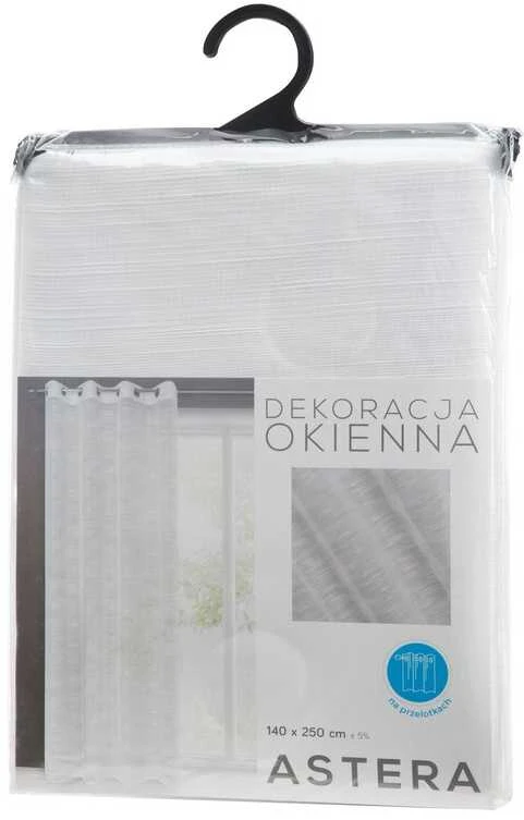 Eurofirany FIR / ASTERA / B 140X250 TRANS Dieninės užuolaidos